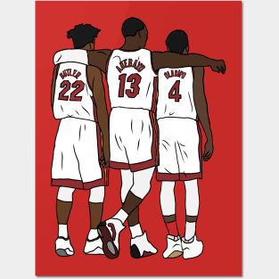 Jimmy, Bam & Dipo Posters and Art